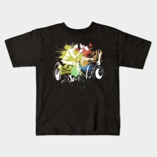 Wheelchair Love Story Kids T-Shirt